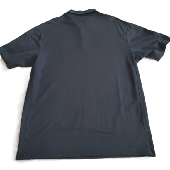 Nike Men's Charcoal Gray Polo Style Golf Shirt with Delta Launch Logo, Size XXL - Picture 4 of 11